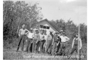 Lutheran Camp, Lake Saskatoon (1943)
