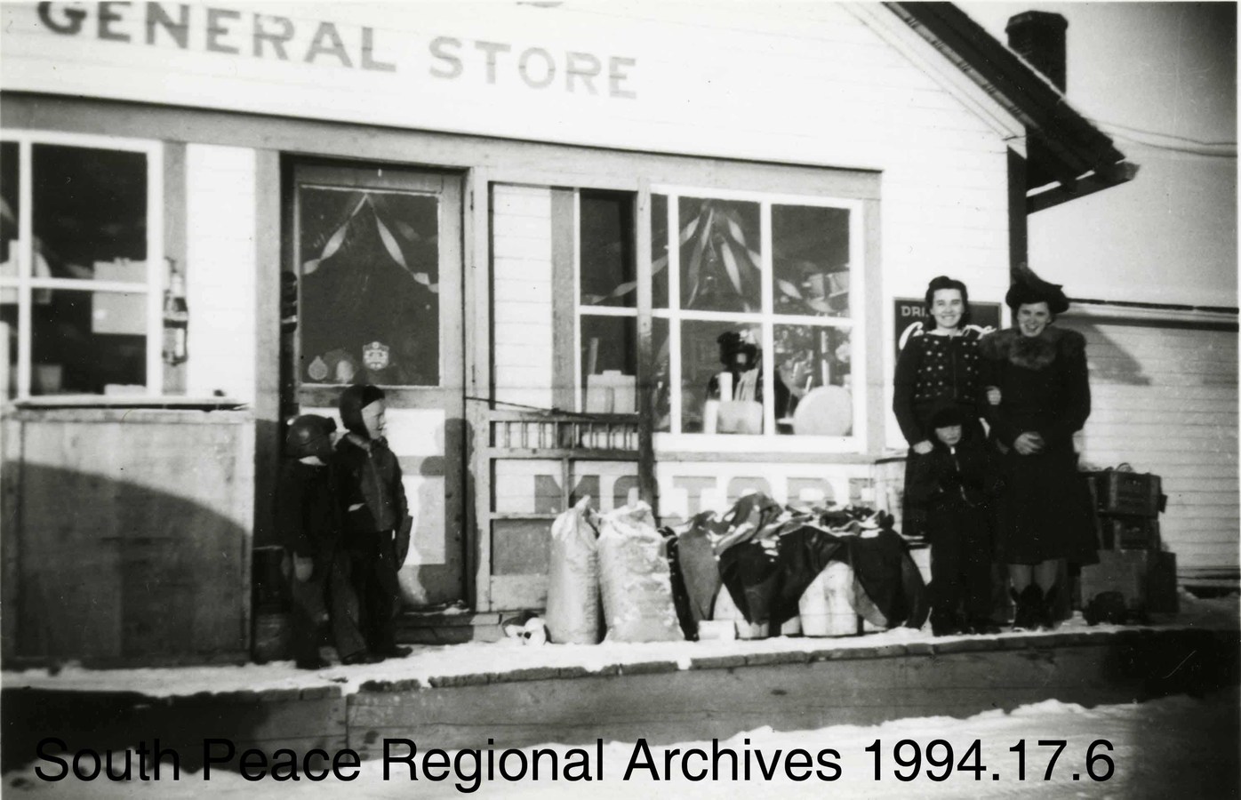 Buffalo Lakes Store c1950 Tiemen fonds 