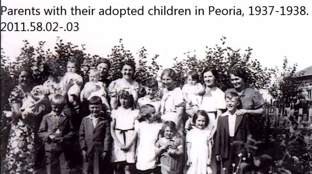 screen shot Peroria parents & adopted children