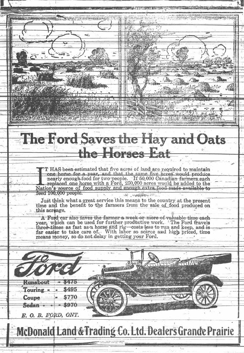 Grande Prairie Herald Feb. 19, 1918 pg. 2