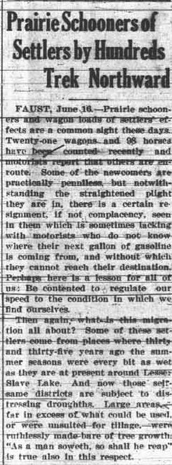 Grande Prairie Herald ~ June 21, 19135