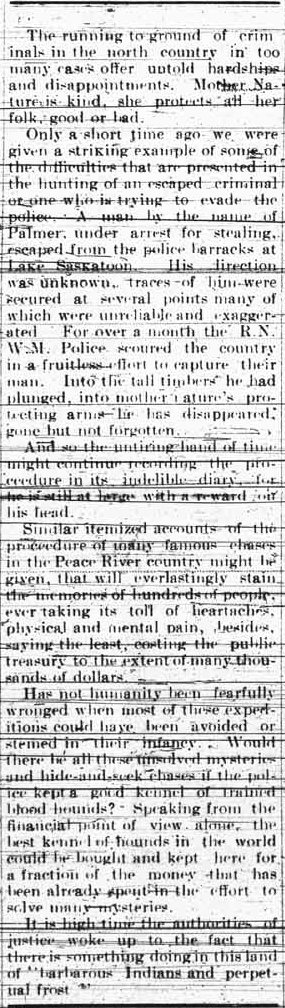 Grande Prairie Herald June 9, 1914