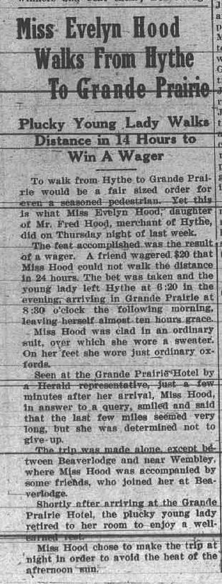 Grande Prairie Herald ~ Aug. 8, 1930 
