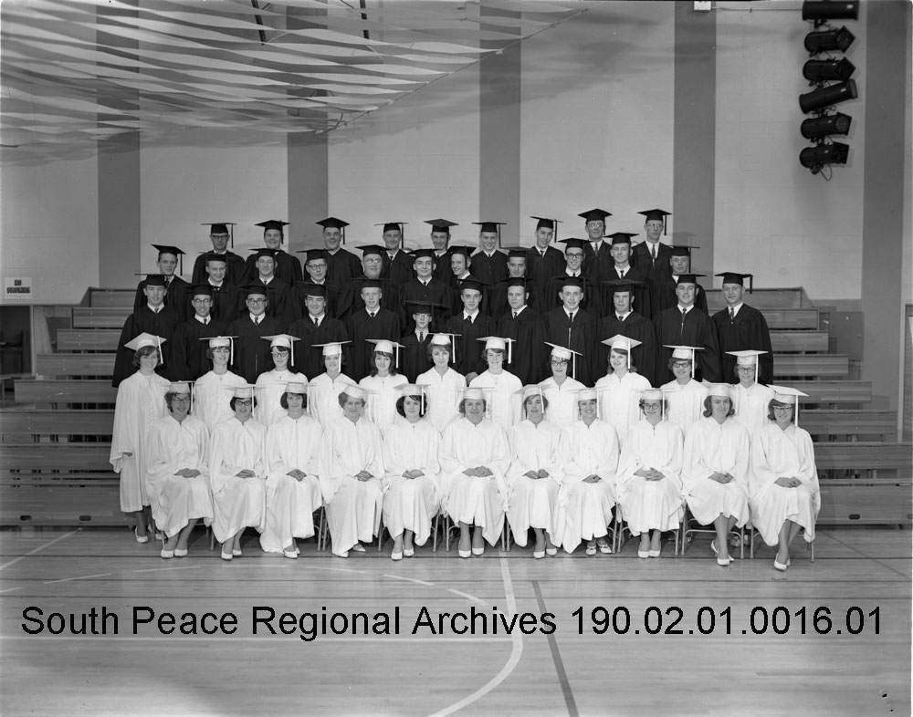 Grande Prairie Vocational School Graduation ~1965.