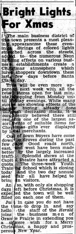 Grande Prairie Herald - December 17, 1937