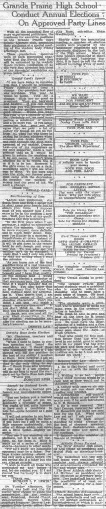 Grande Prairie Herald ~ September 29, 1933