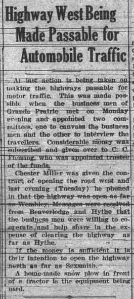 Grande Prairie Herald ~ December 24, 1931
