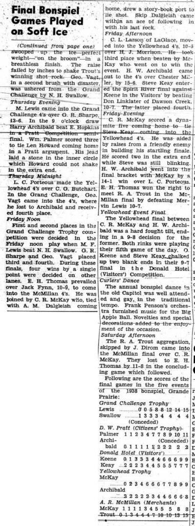 Grande Prairie Herald ~ March 3, 1938