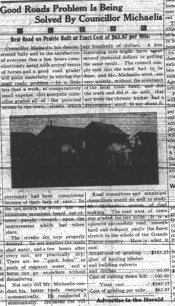 Grande Prairie Herald ~ July 17, 1917